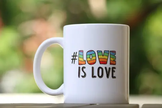 Love Is Love Ceramic Mug 1