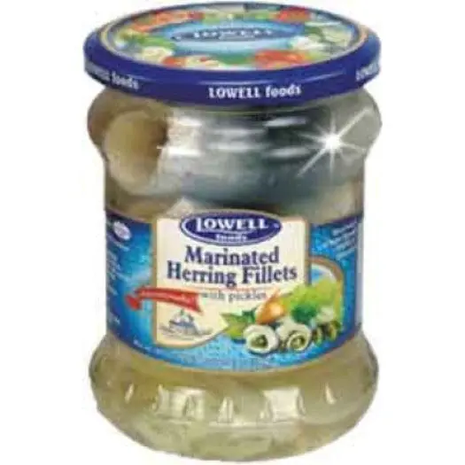 Lowell Rollmops Herring Fillets – Vinegar-Marinated With Pickles, 13.5 Oz 1