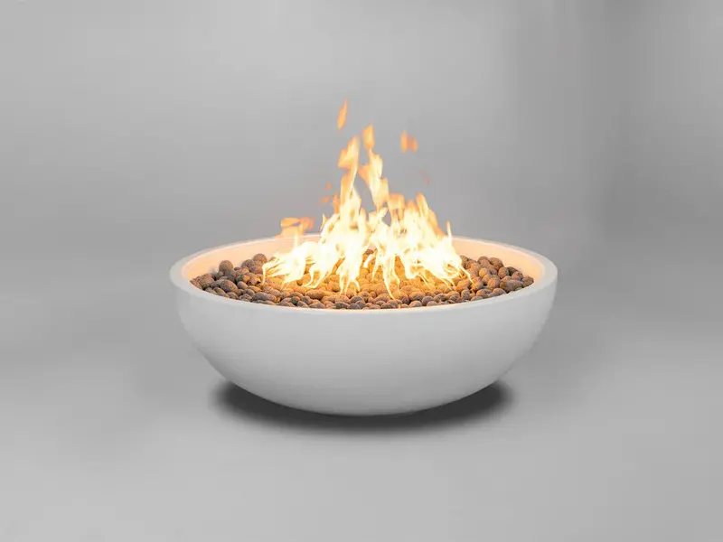 Lumacast Ova Slim Profile Fire Bowl 1