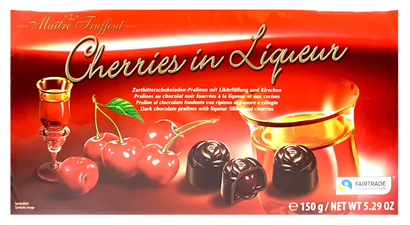 Maitre Truffout Cherries Preserved In Liqueur (165G) 1