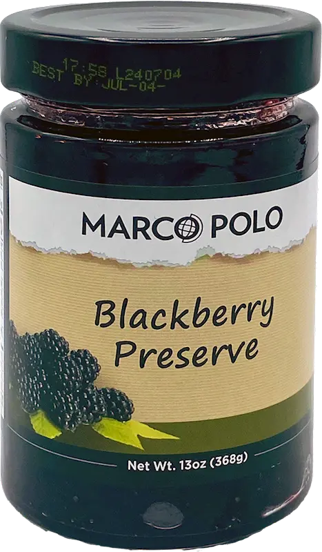 Marcopolo Blackberry Jam – 13 Oz Fruit Preserve 1