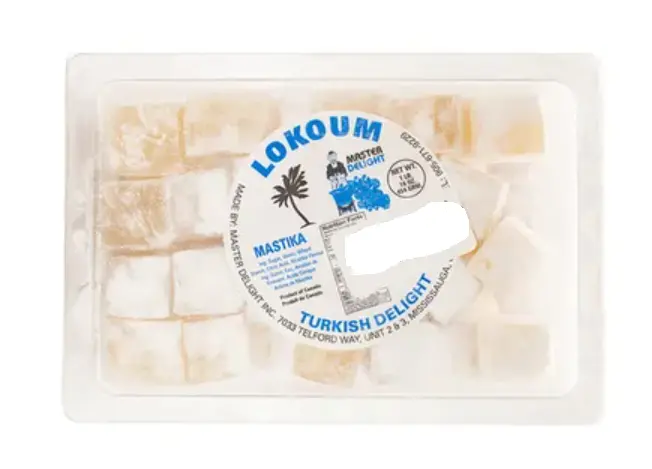 Master Delight Loukoumi (Turkish Delight) With Mastic, 1 Lb (454G) 1