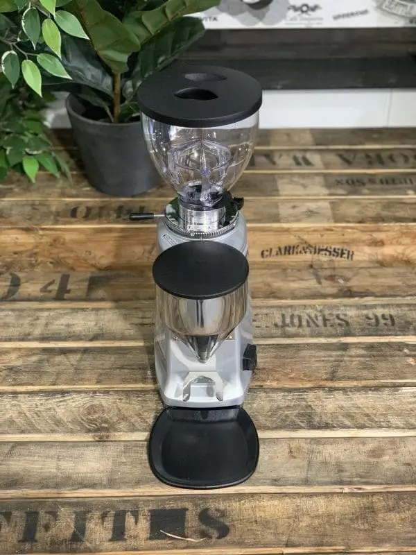 Mazzer Mini B On-Demand Espresso Grinder – Silver Body, Brand New 1