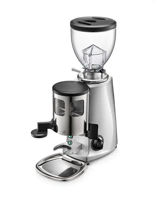 Mazzer Mini Manual Espresso Grinder – Silver Chassis, New Unit 1
