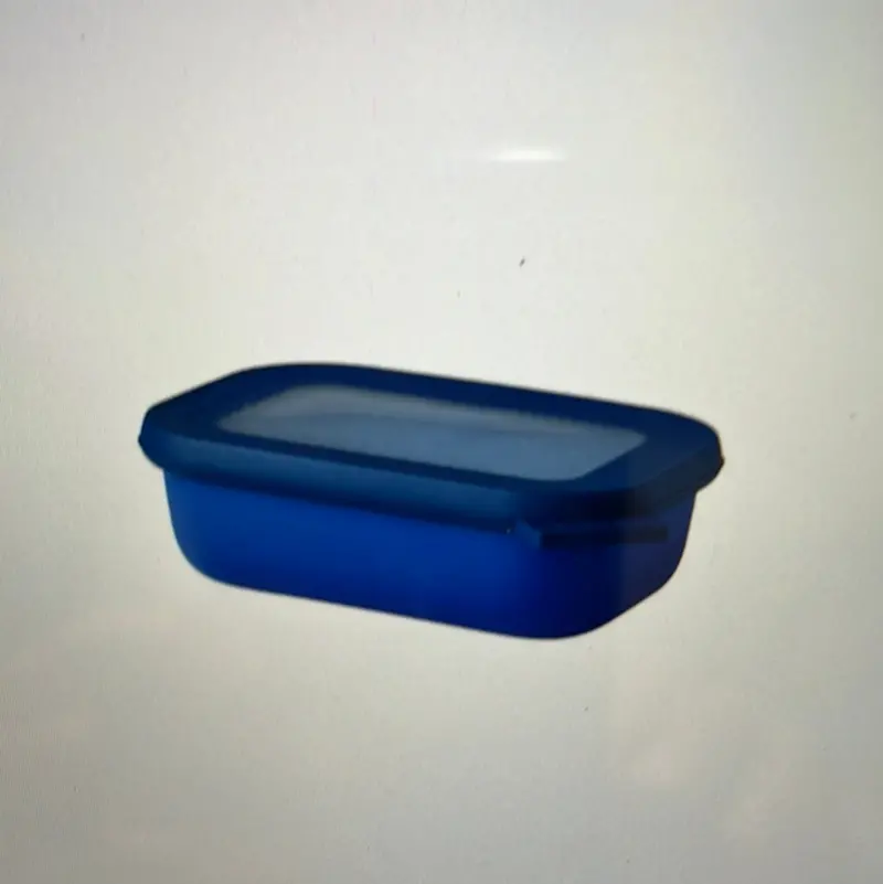 Mepal Vivid Blue Rectangular Airtight Storage Container 1