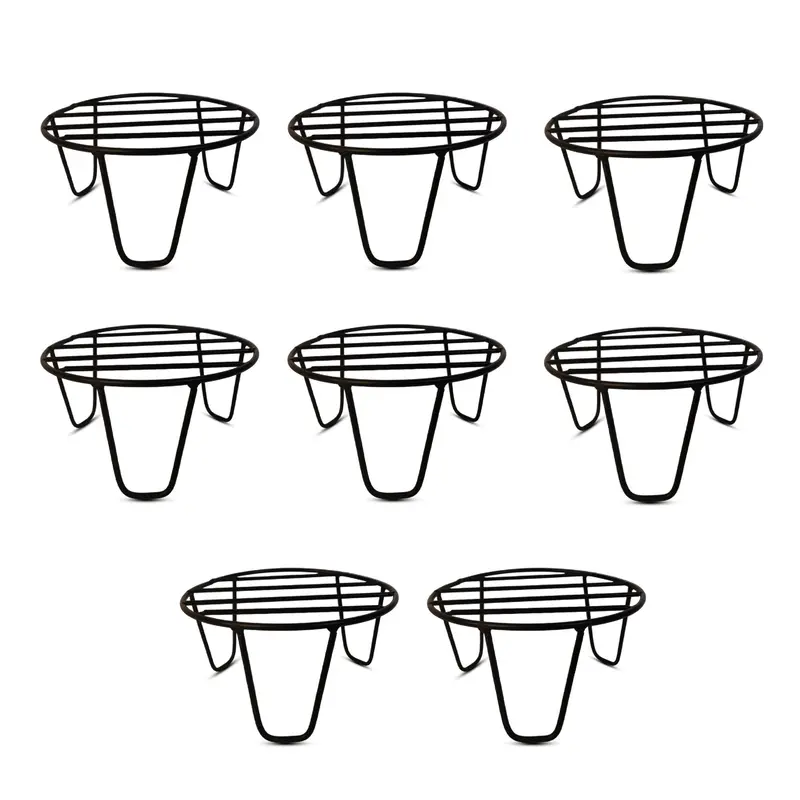 Metal Indoor Planter Stand With Pot Support 1