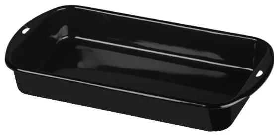 Metalac Rectangular Enamel Stew Pot, Size No. 38 1