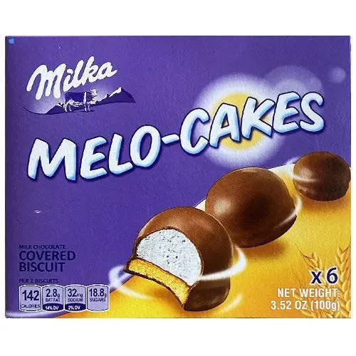 Milka Melo-Cakes Chocolate Sandwich Cookies – 100G 1