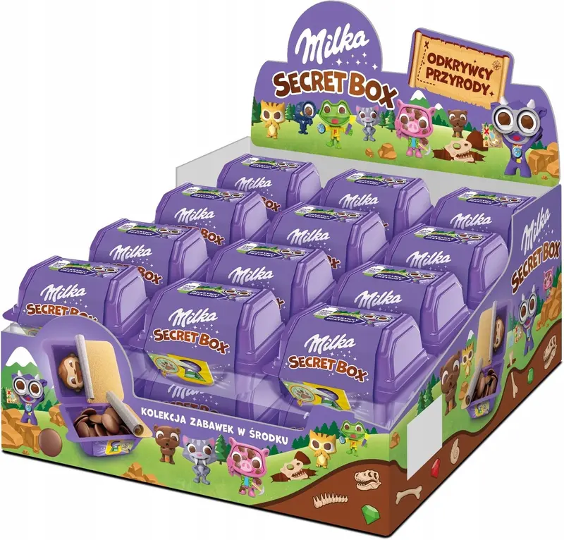 Milka Secret Chocolate Assortment Box – 24 × 14.4 G 1