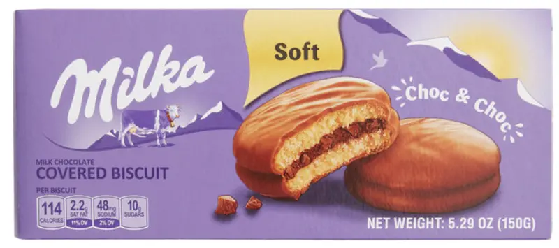 Milka Soft Chocolate Duo Bar – 150G 1