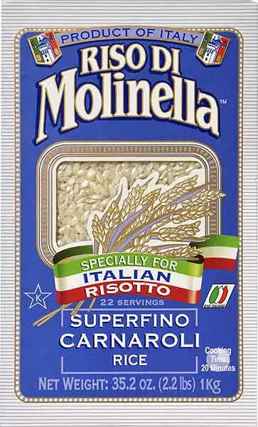 Molinella Carnaroli Rice — Italian Arborio Alternative For Risotto, 1 Kg 1