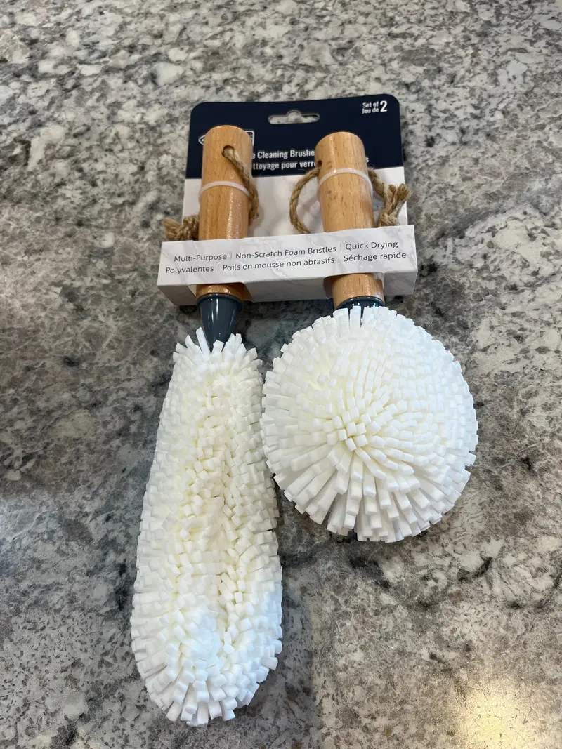 Multi-Use Glass & Bottle Cleaning Brush Set – Extendable & Flexible Bristles 1