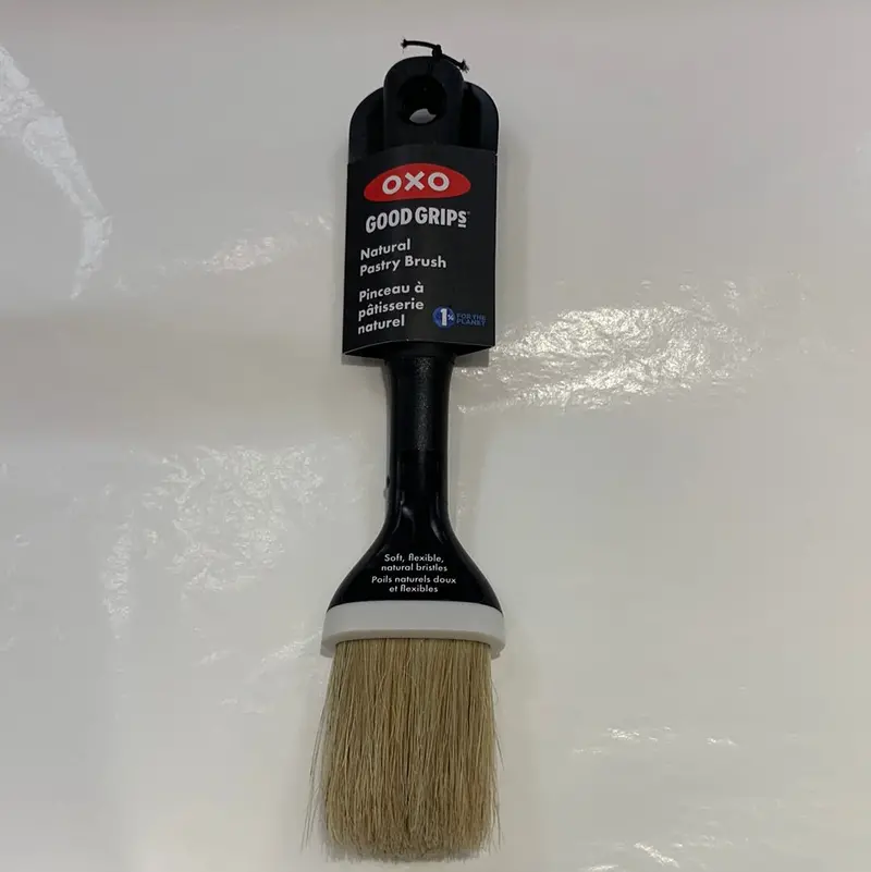 Natural Bristle Pastry Brush – Wooden Handle Baking Tool 1