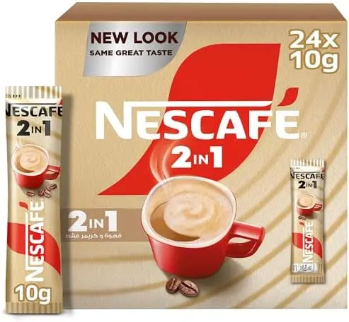 Nescafe Classic 2-In-1 Instant Coffee Pack (24 × 10G) 1