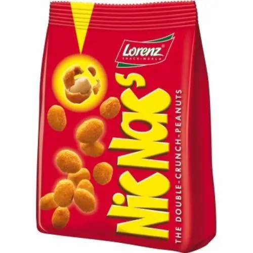 Nic Nacs Double Crunch Peanut Snacks – Lorenz, 125G (4.4 Oz) 1