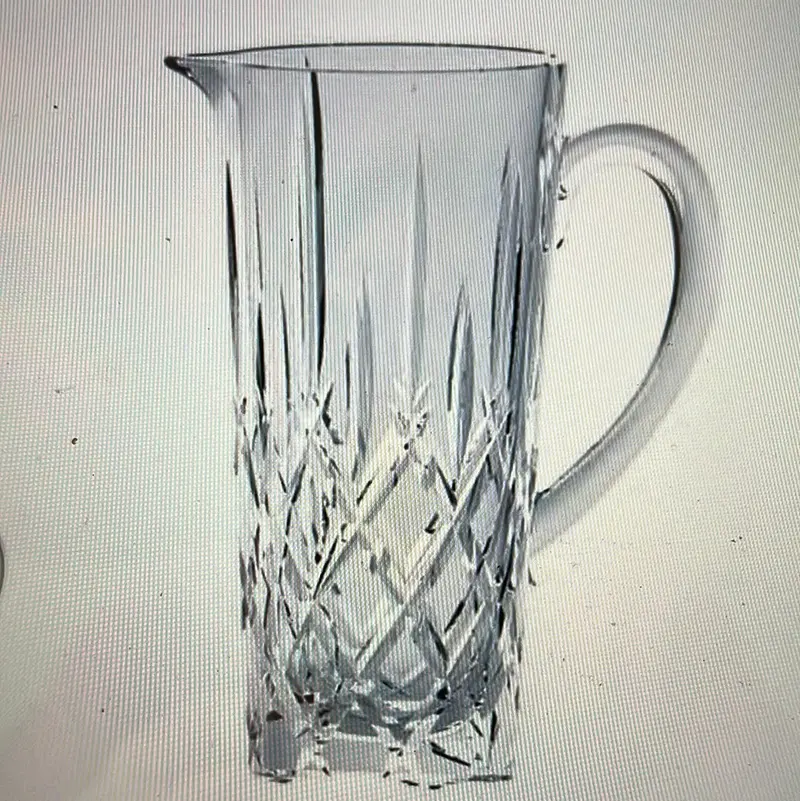 Noblesse Elegant Glass Pitcher – Modern Barware Essential 1