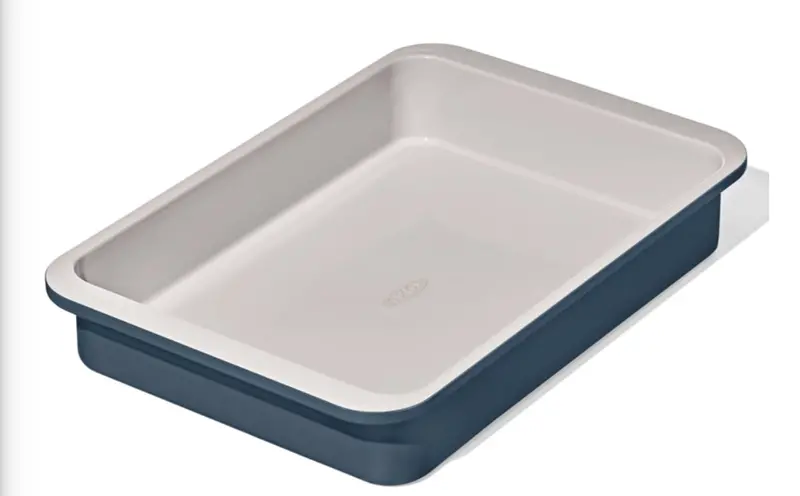 Non-Stick Ceramic Rectangular Cake Pan – 9X13 Inch, Even-Baking Design 1
