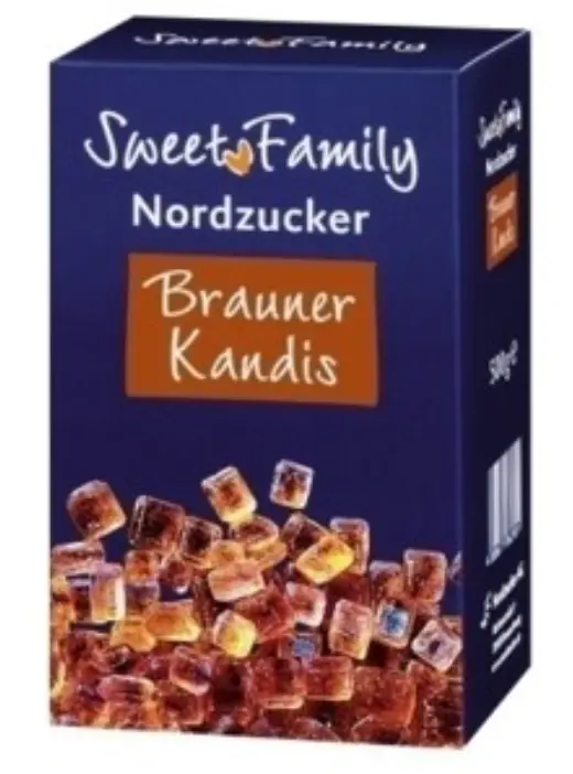 Nordzucker Brauner Kandis Brown Rock Sugar – 500 G (Sweetfamily Brand) 1