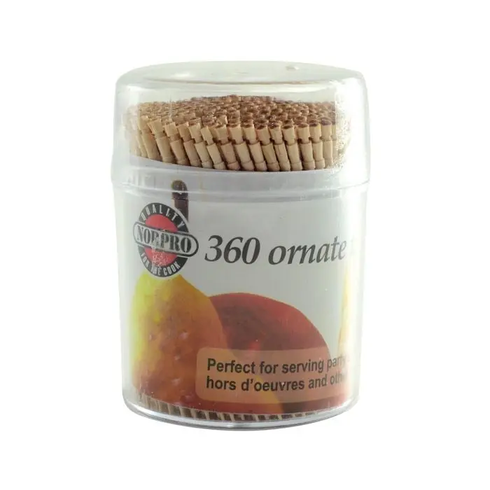 Norpro Decorative Wooden Cocktail Toothpicks 1