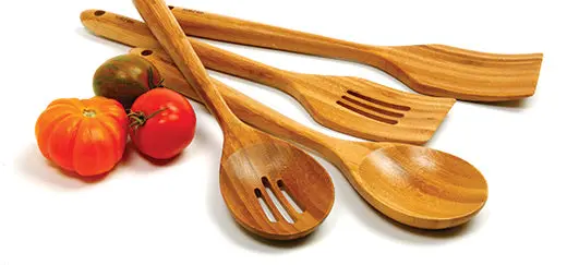 Norpro Eco-Friendly Bamboo Cooking Spoons Set 1