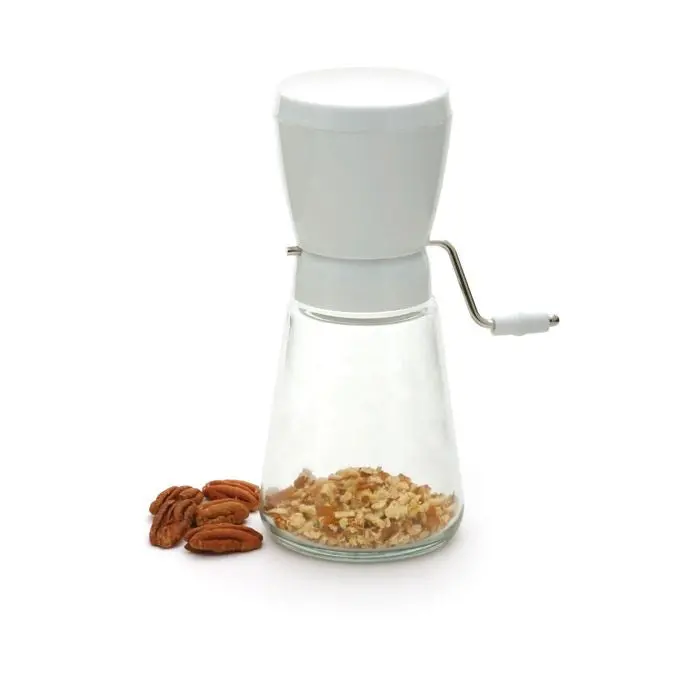 Norpro Manual Nut Chopper – Stainless Steel Blade, Easy-Grip Handle 1