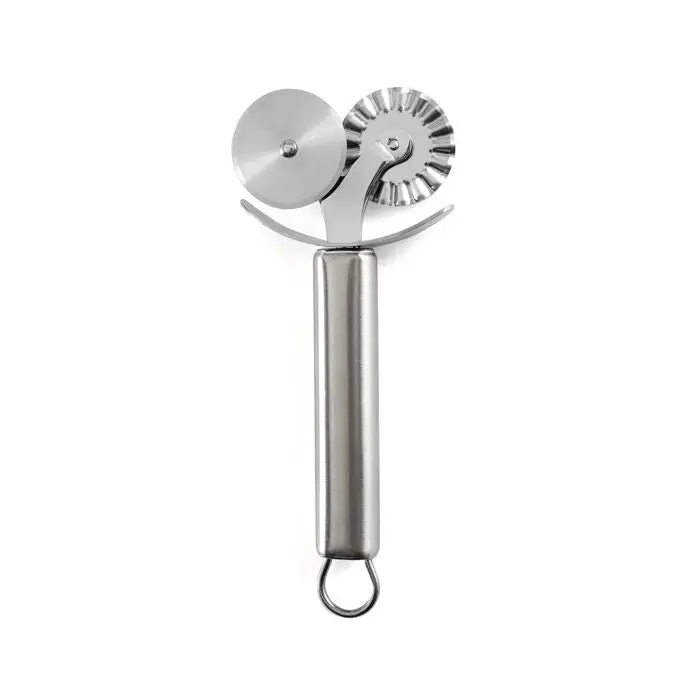 Norpro Stainless Steel Ravioli Wheel – Fluted Edge Pasta Cutter 1
