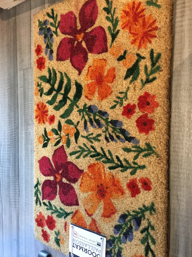 Nowdesigns Botanica Garden-Theme Outdoor Doormat 1