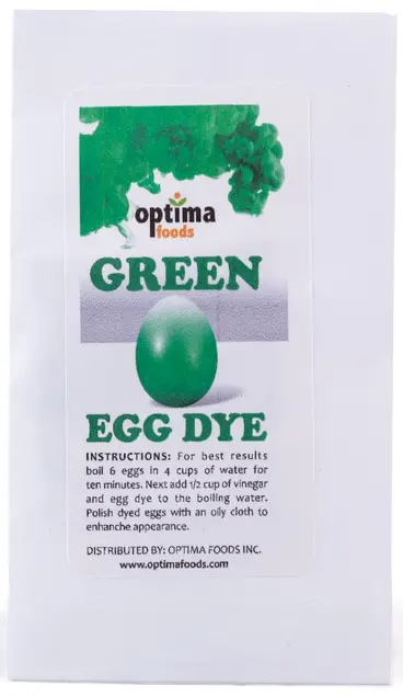 Optima Easter Egg Dye – Fresh Green Coloring Kit, 1 Pack 1