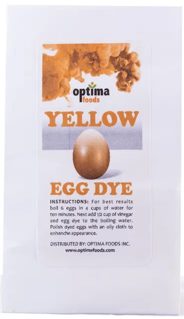 Optima Easter Egg Dye – Vibrant Yellow Coloring Kit, 1 Pack 1