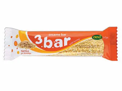 Orino Honey-Sesame Snack Bars – 3-Pack, 45G Total 1
