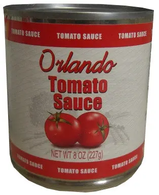 Orlando Classic Tomato Sauce, 8 Oz (227 G) 1