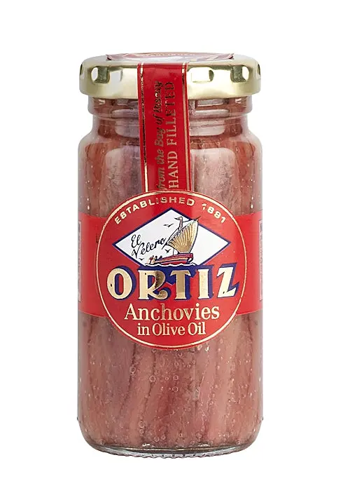 Ortiz Anchovies In Extra Virgin Olive Oil – 3.3 Oz Premium Spanish Seafood 1