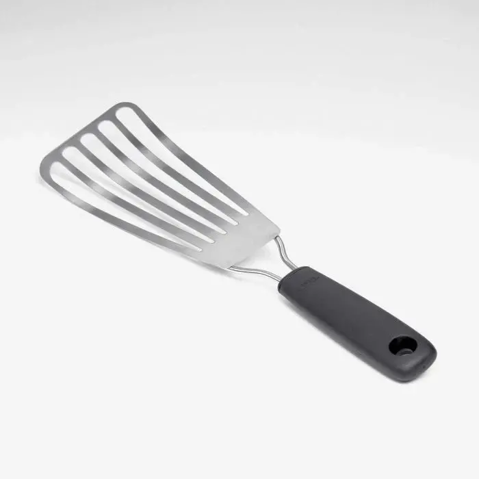 Oxo Good Grips Non-Slip Fish Turner In Matte Black 1