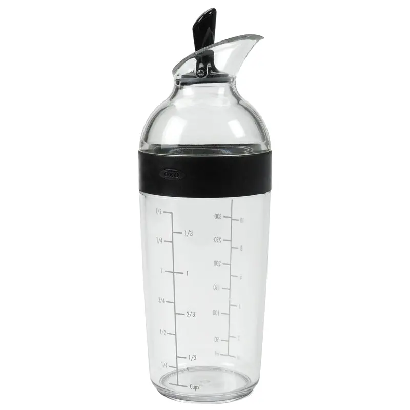 Oxo Good Grips Salad Dressing Shaker – Leak-Proof Bottle With Whisk Ball And Measurement Scale 1