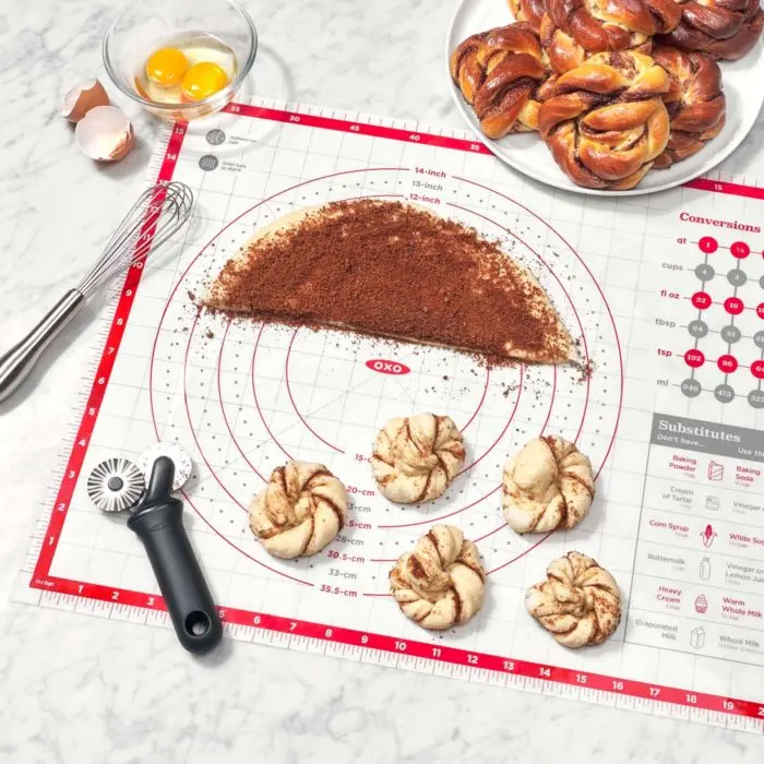 Oxo Non-Stick Silicone Pastry Mat For Baking & Rolling Dough 1