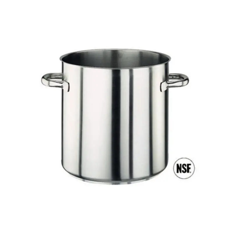 Paderno Heavy-Duty Stainless Steel Tall Stock Pot – High-Wall Cooking Vessel 1