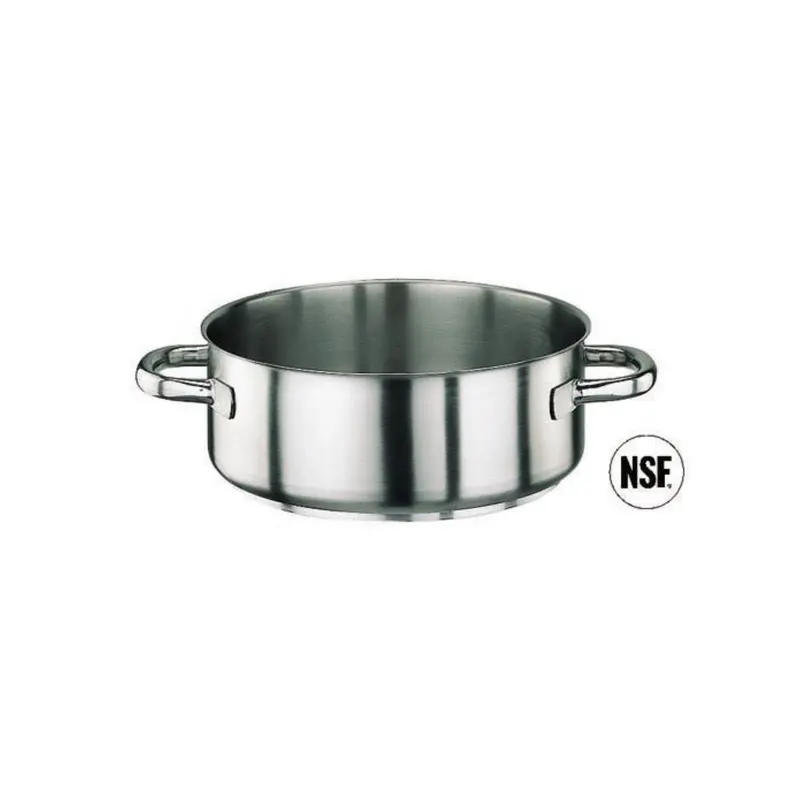 Paderno Stainless Steel Casserole Pot With Dual Loop Handles 1