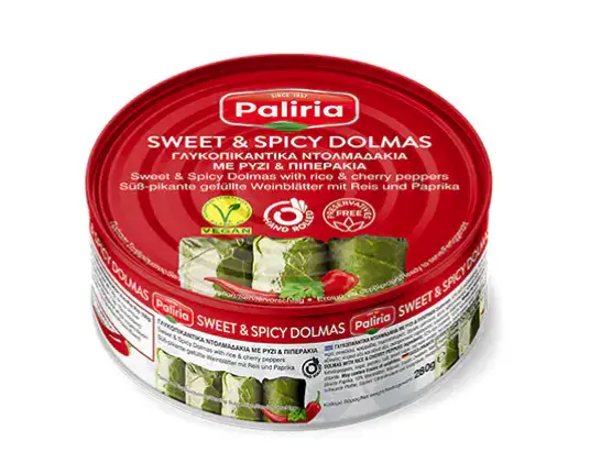 Palirria Sweet & Spicy Dolmas – 280G 1