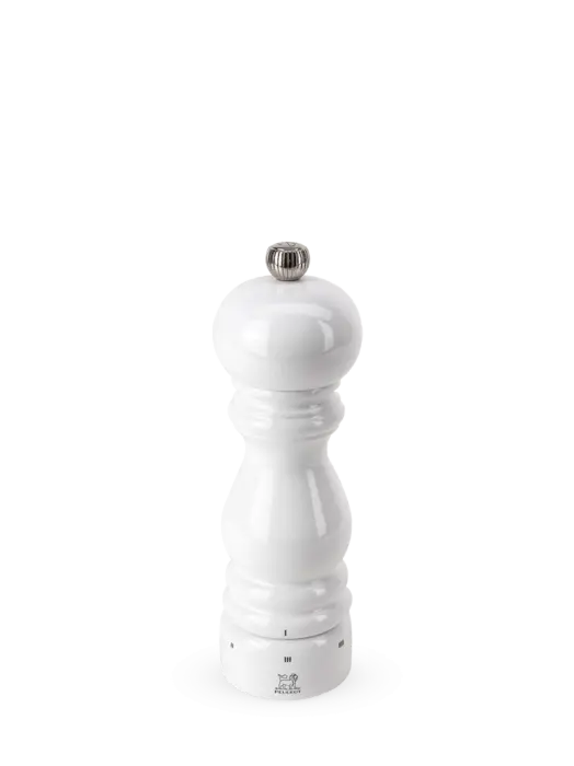 Paris U'Select Salt & Pepper Grinder Set – White Lacquered Finish 1