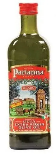 Partanna Extra Virgin Olive Oil – 1L Glass Bottle 1