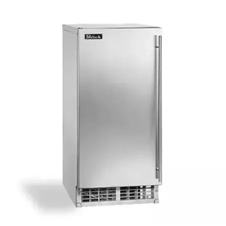 Perlick 15-Inch Ada-Compliant Indoor Ice Maker With Solid Door Enclosure 1