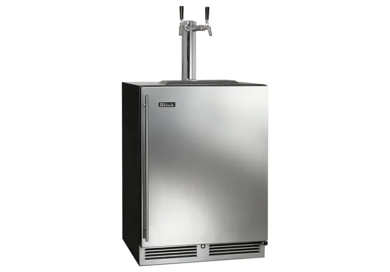 Perlick 24-Inch Outdoor Beer Dispenser – Heavy-Duty Solid Door 1