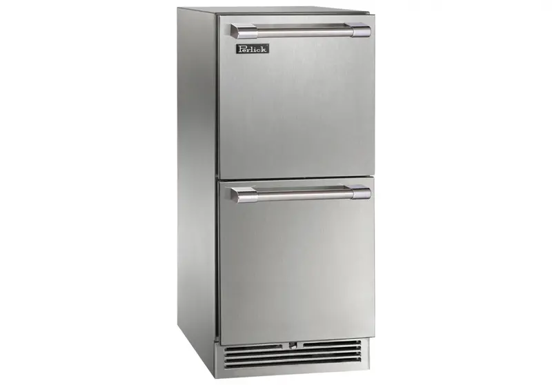 Perlick 24" Indoor Freezer Drawers – Lockable Signature Series Unit 1