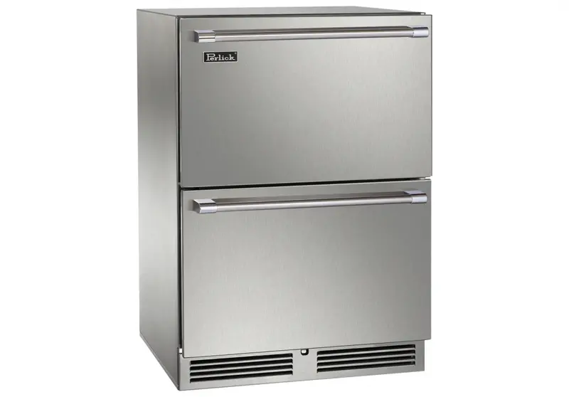 Perlick 24" Indoor Refrigerator Drawers – Signature Series Modular Storage 1