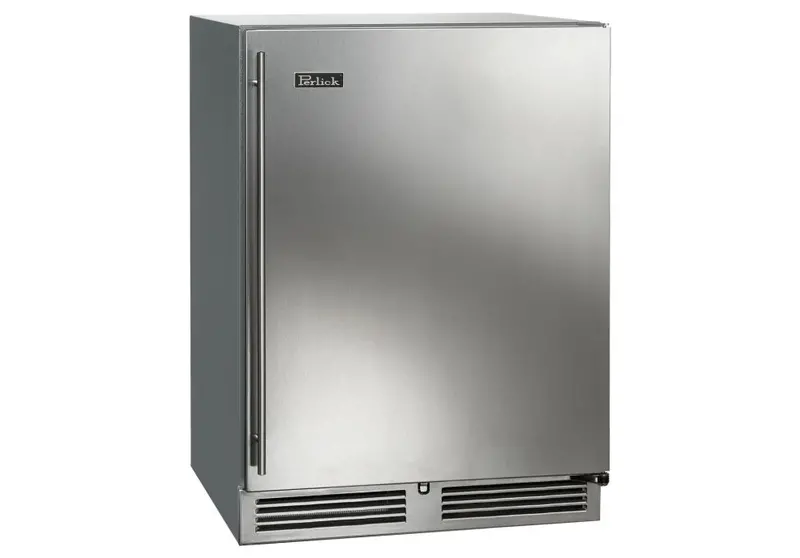 Perlick 24" Outdoor Refrigerator – Locking Solid-Door Unit 1
