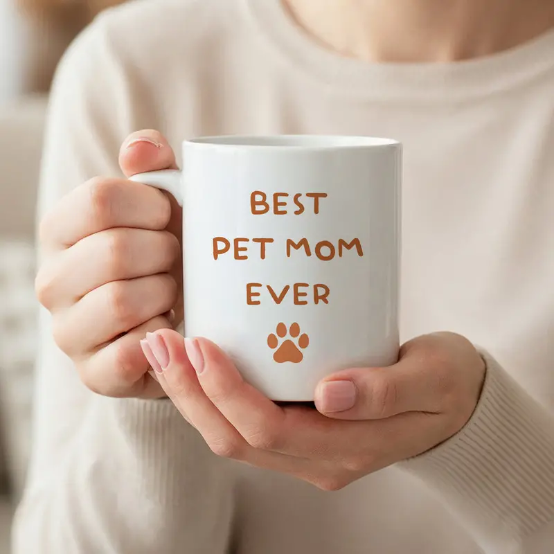 Pet Mom Appreciation Ceramic Mug 1