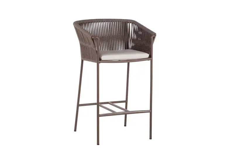 Point Weave Stool – Compact Woven Seat 1