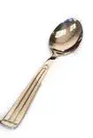 Polished Stainless Steel Tea Spoons – 6-Piece Elegant Serving Set 1