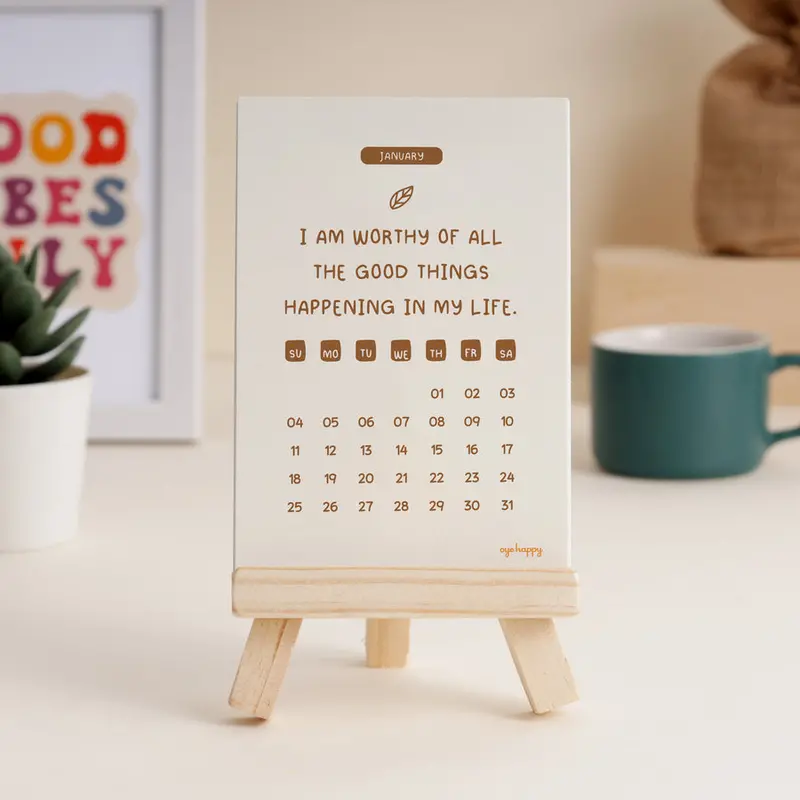 Positive Affirmation Daily Planner (20 Pcs) 1