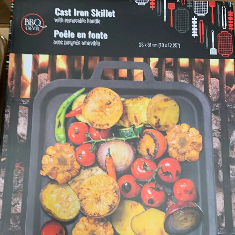 Pre-Seasoned Cast Iron Skillet – Versatile Stovetop And Oven Cookware 1